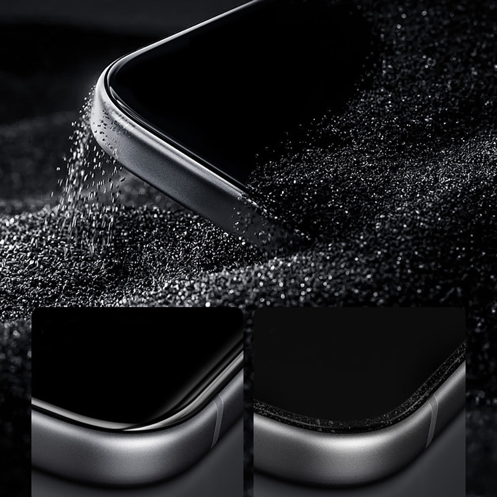 Apple iPhone 16 Pro Max Benks OmniWarrior Privacy Cam Ekran Koruyucu + Kolay Uygulama Aparatlı Siyah