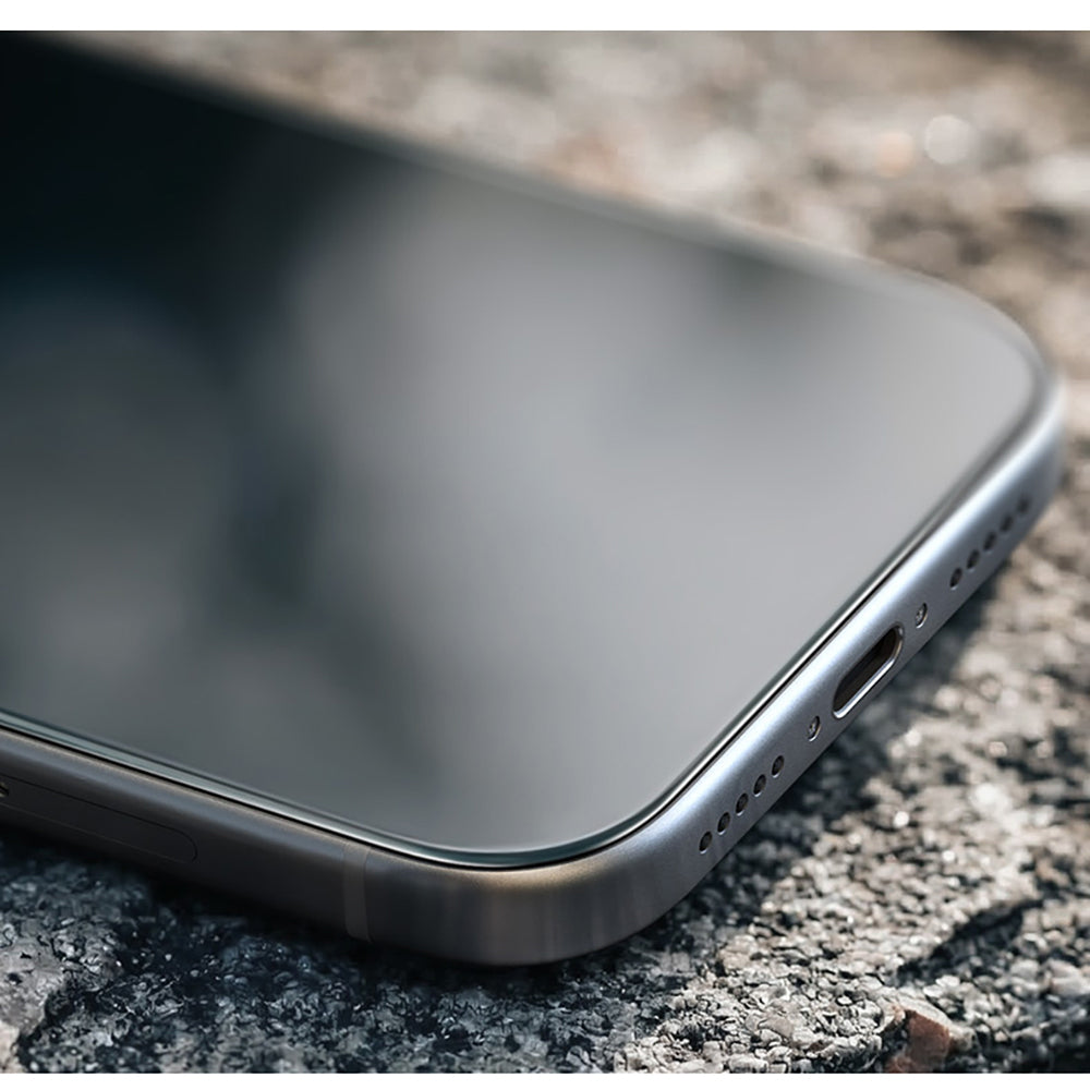 Apple iPhone 16 Pro Max Benks OmniWarrior Privacy Cam Ekran Koruyucu + Kolay Uygulama Aparatlı Siyah