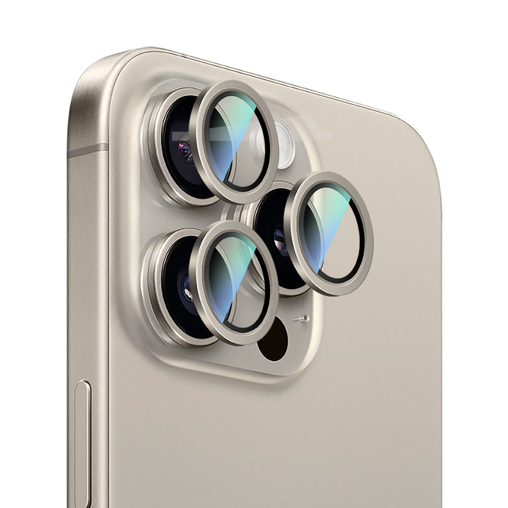 CASEWORLD iPhone(16 SERİSİ) Alloy Serisi Oleofobik Anti Reflective Kamera Lens Koruyucu