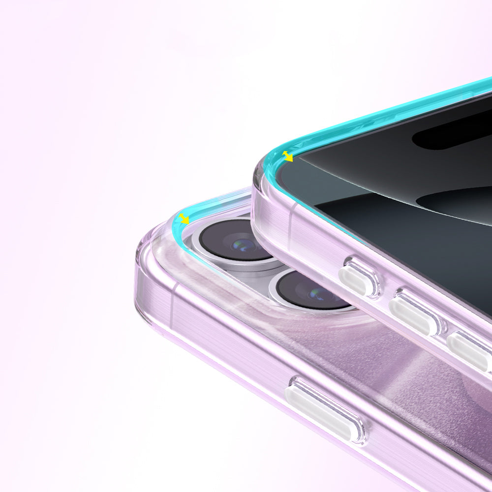 Apple iPhone 16 Pro Max Kılıf M-Safe Şarj Özellikli Orjinal Swarovski Taşlı Zore Paris Rovix Sert PC Kapak Mor