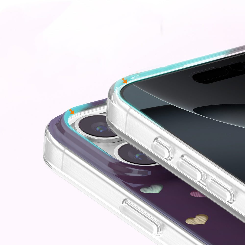Apple iPhone 16 Pro Max Kılıf M-Safe Şarj Özellikli Zore Paris Axen Sert PC Kapak Mürdüm
