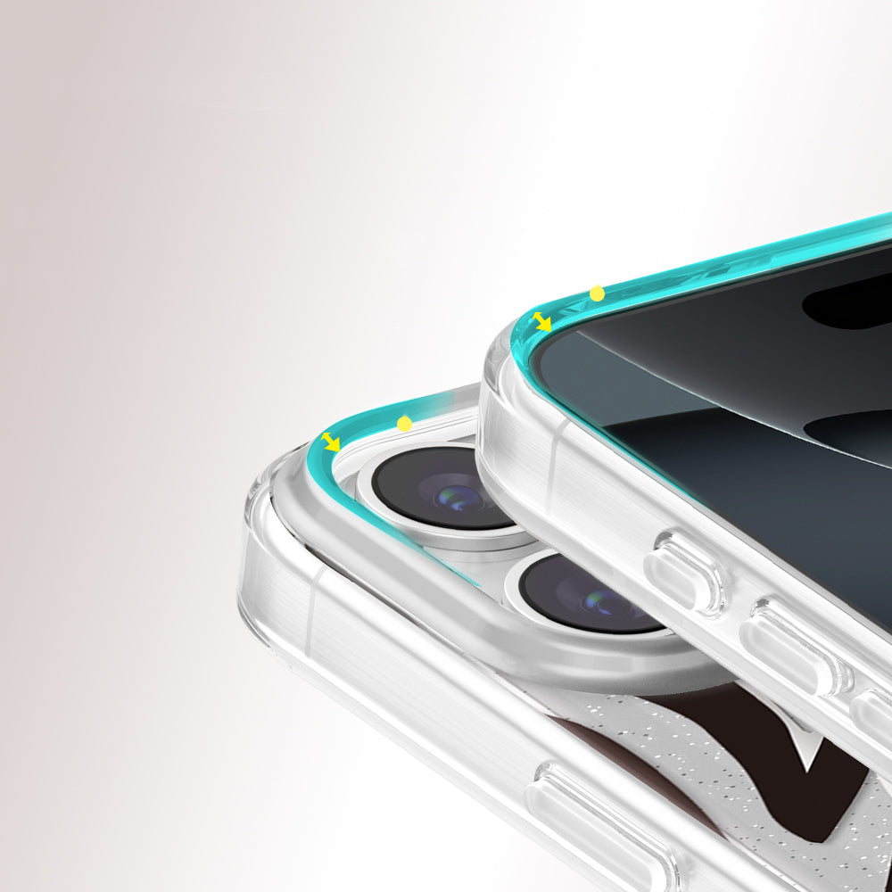 Apple iPhone 16 Pro Max Kılıf M-Safe Şarj Özellikli Zore Paris Veyro TPU Kapak Siyah