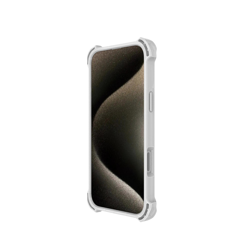 iPhone 16 Pro Max Kılıf Magsafe Şarj Özellikli Raptic Dual Serisi Şeffaf Standlı Kılıf Şeffaf