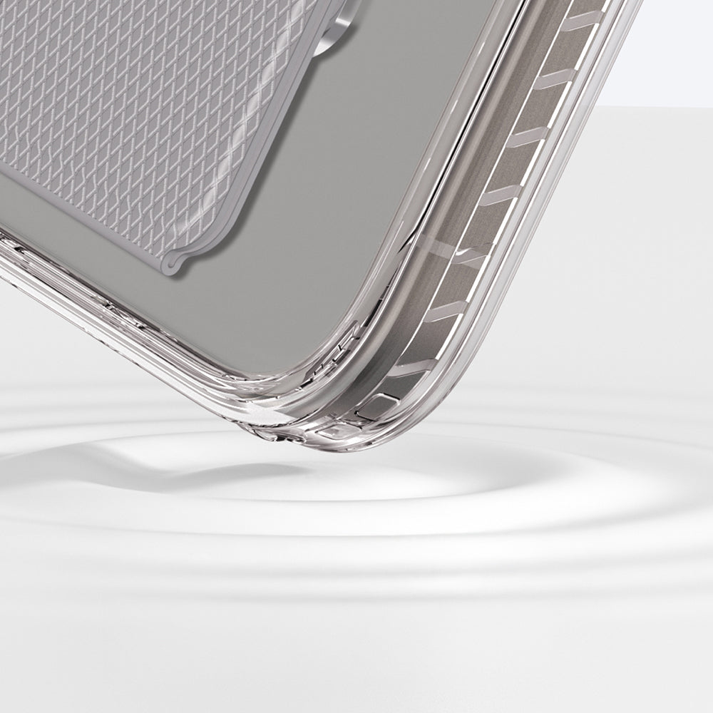 iPhone 16 Pro Max Kılıf Magsafe Şarj Özellikli Standlı Amazingthing Titan Pro Plus Kılıf Gri