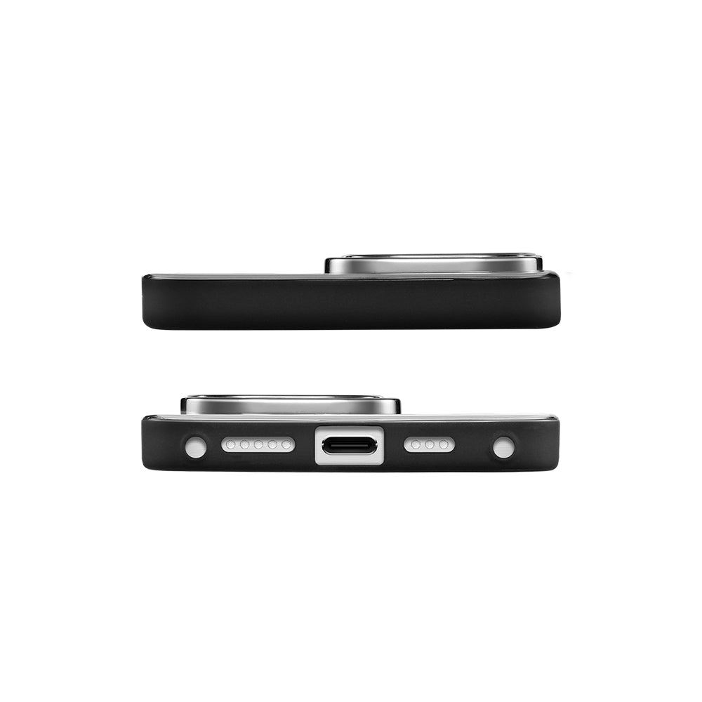 Apple iPhone 16 Pro Max Kılıf Parlak Arka Yüzeyli Kabartma Tasarımlı Kapitone Pynana Metal Diamond Serisi Kapak Siyah