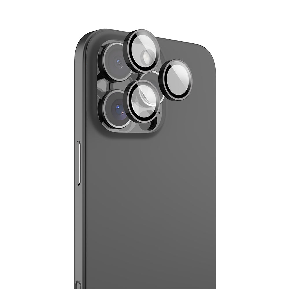 iPhone 16 Pro Raptic Armour Serisi Kamera Lens Koruyucu Şeffaf