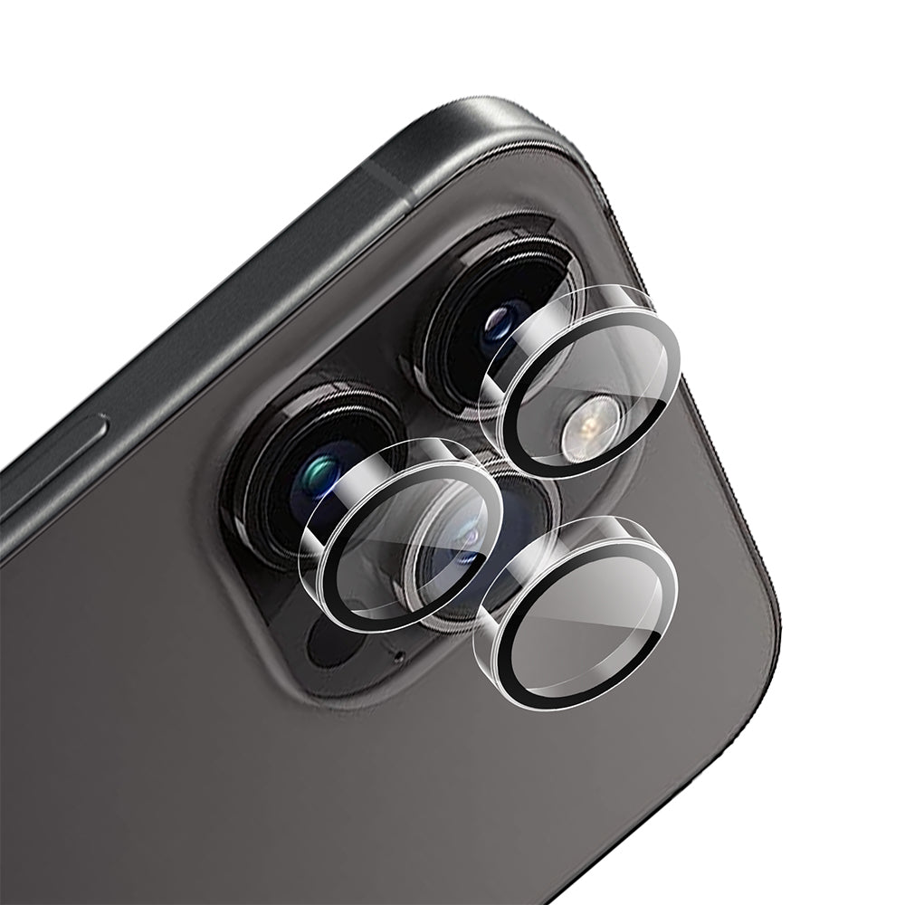 iPhone 16 Pro Raptic Armour Serisi Kamera Lens Koruyucu Şeffaf