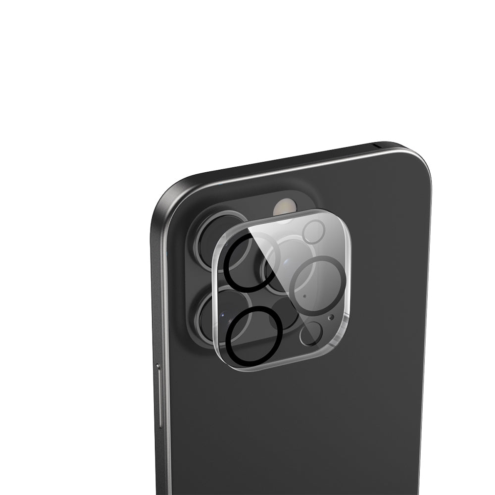 iPhone 16 Pro Raptic Glass Serisi Kamera Lens Koruyucu Şeffaf