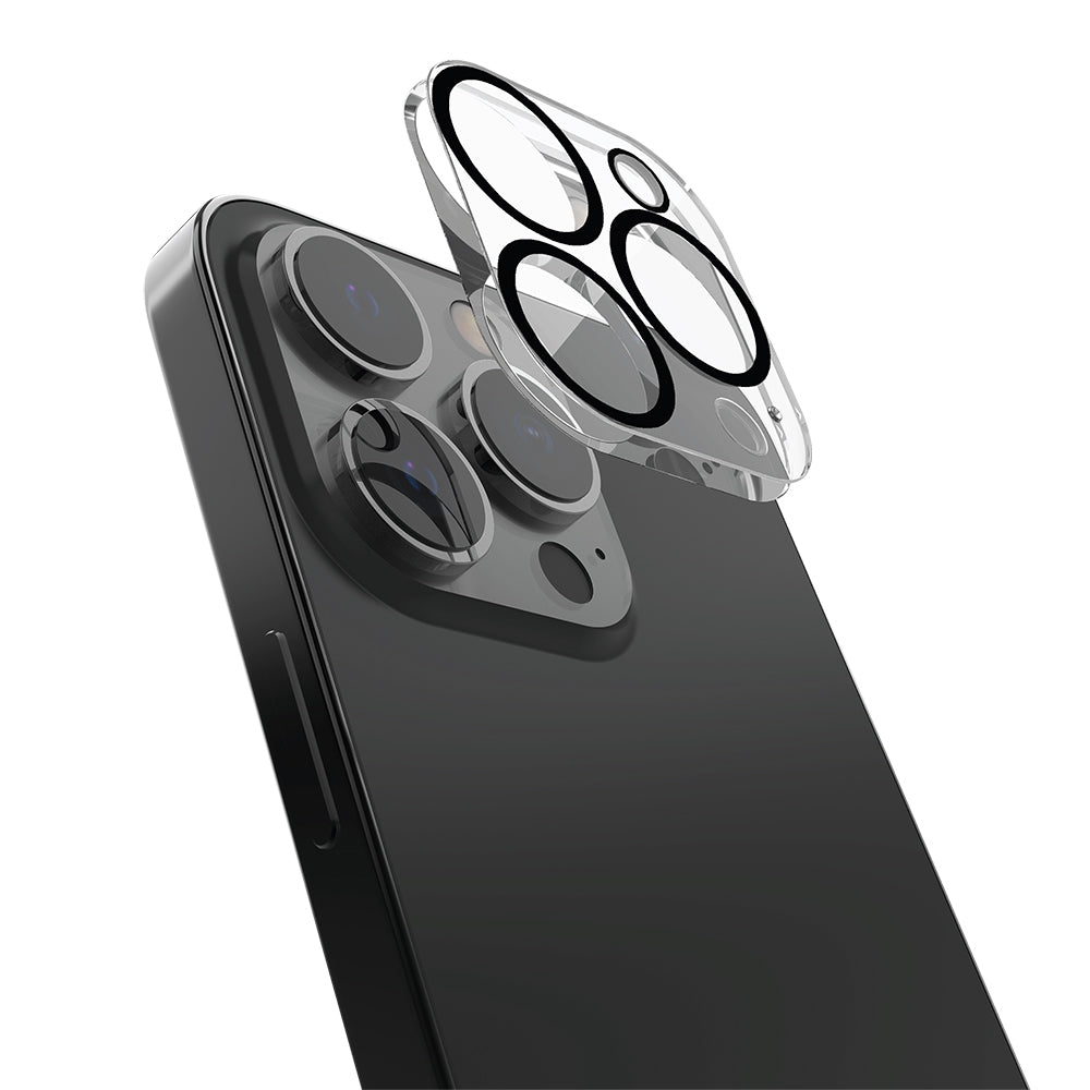 iPhone 16 Pro Raptic Glass Serisi Kamera Lens Koruyucu Şeffaf