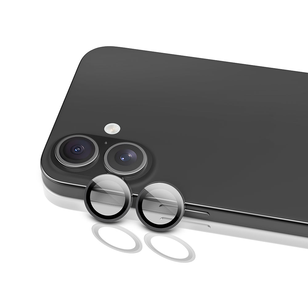 iPhone 16 Raptic Armour Serisi Kamera Lens Koruyucu Şeffaf