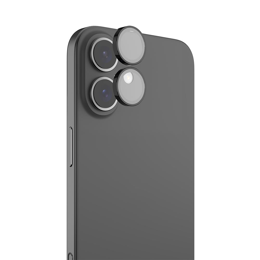 iPhone 16 Raptic Armour Serisi Kamera Lens Koruyucu Şeffaf