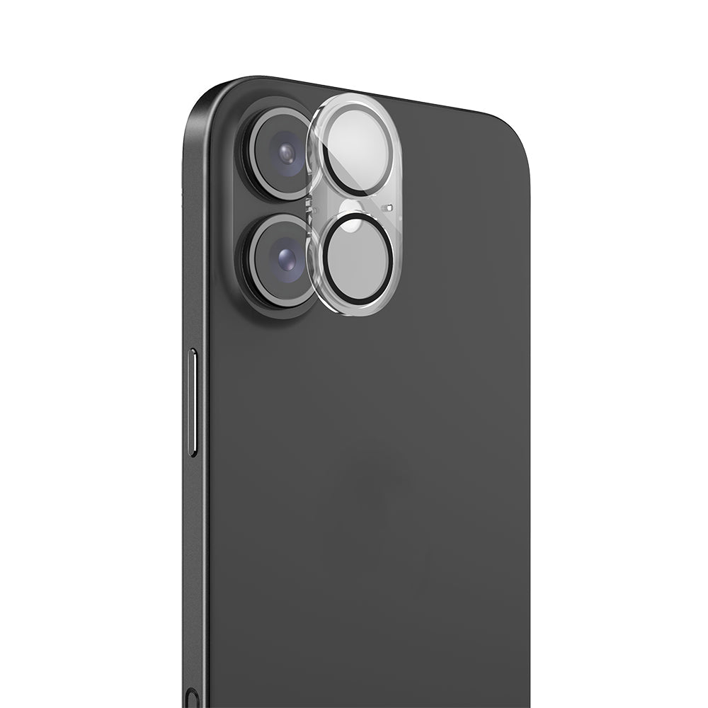 iPhone 16 Raptic Glass Serisi Kamera Lens Koruyucu Şeffaf
