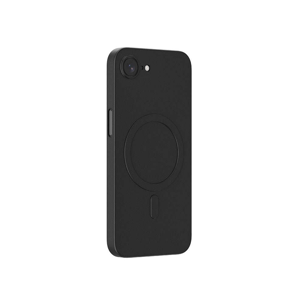 Apple iPhone 16E Kılıf M-safe Şarj Özellikli Amazingthing Minimal Air Serisi Kapak Siyah