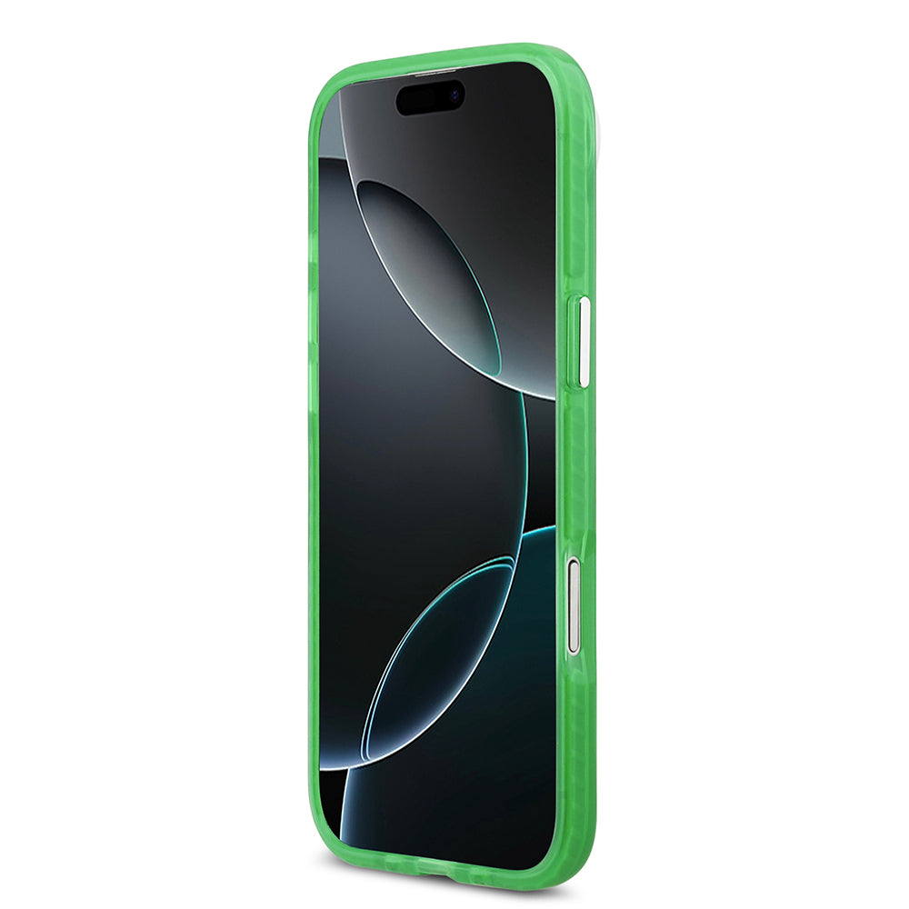 Apple iPhone 17 Air Kılıf Lacoste Orjinal Lisanslı M-safe Şarj Özellikli İkonik Timsah Logolu Buzlu Kapak Yeşil