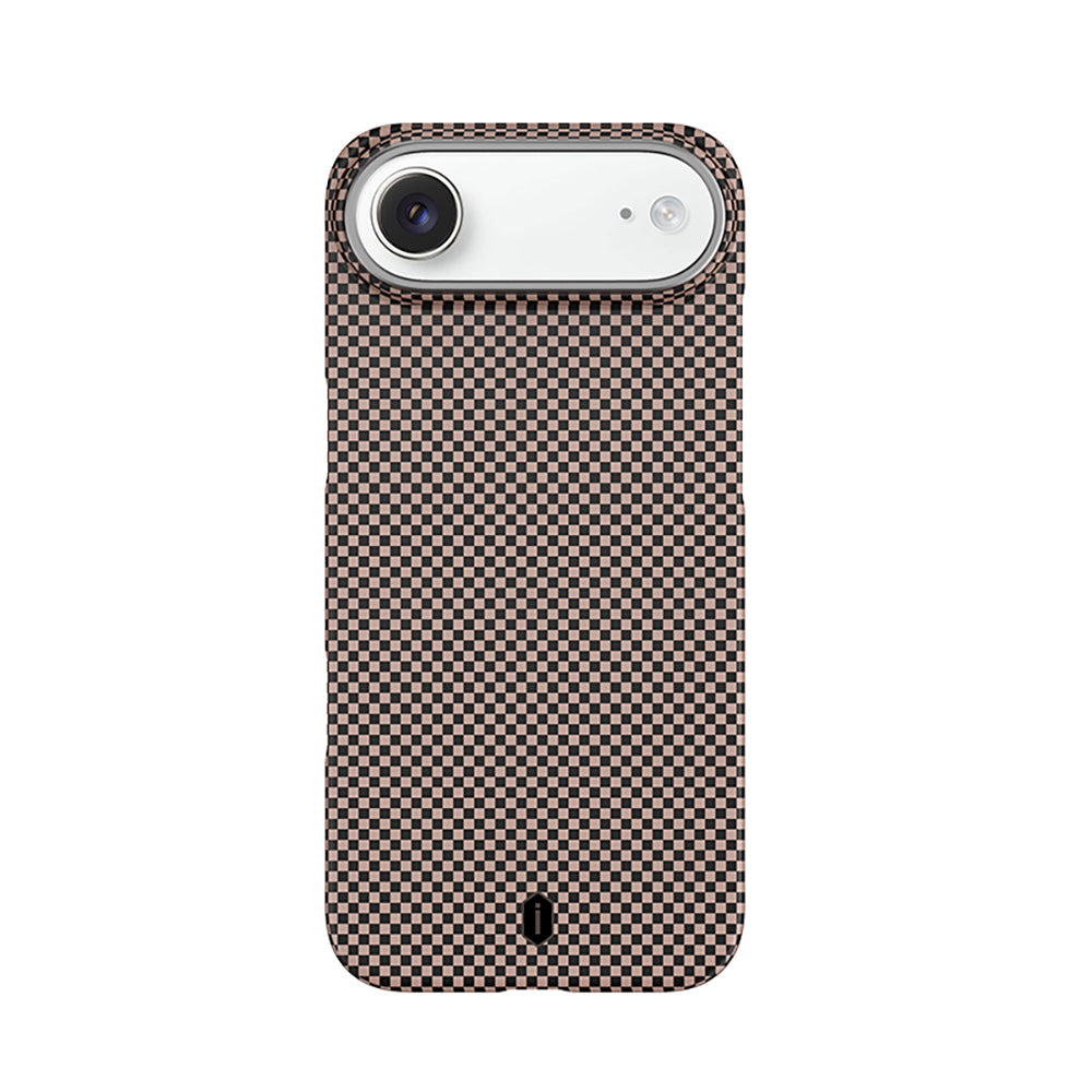Apple iPhone 17 Air Kılıf M-safe Şarj Özellikli Wiwu DCC-208 Aramid Armor Kapak Gold