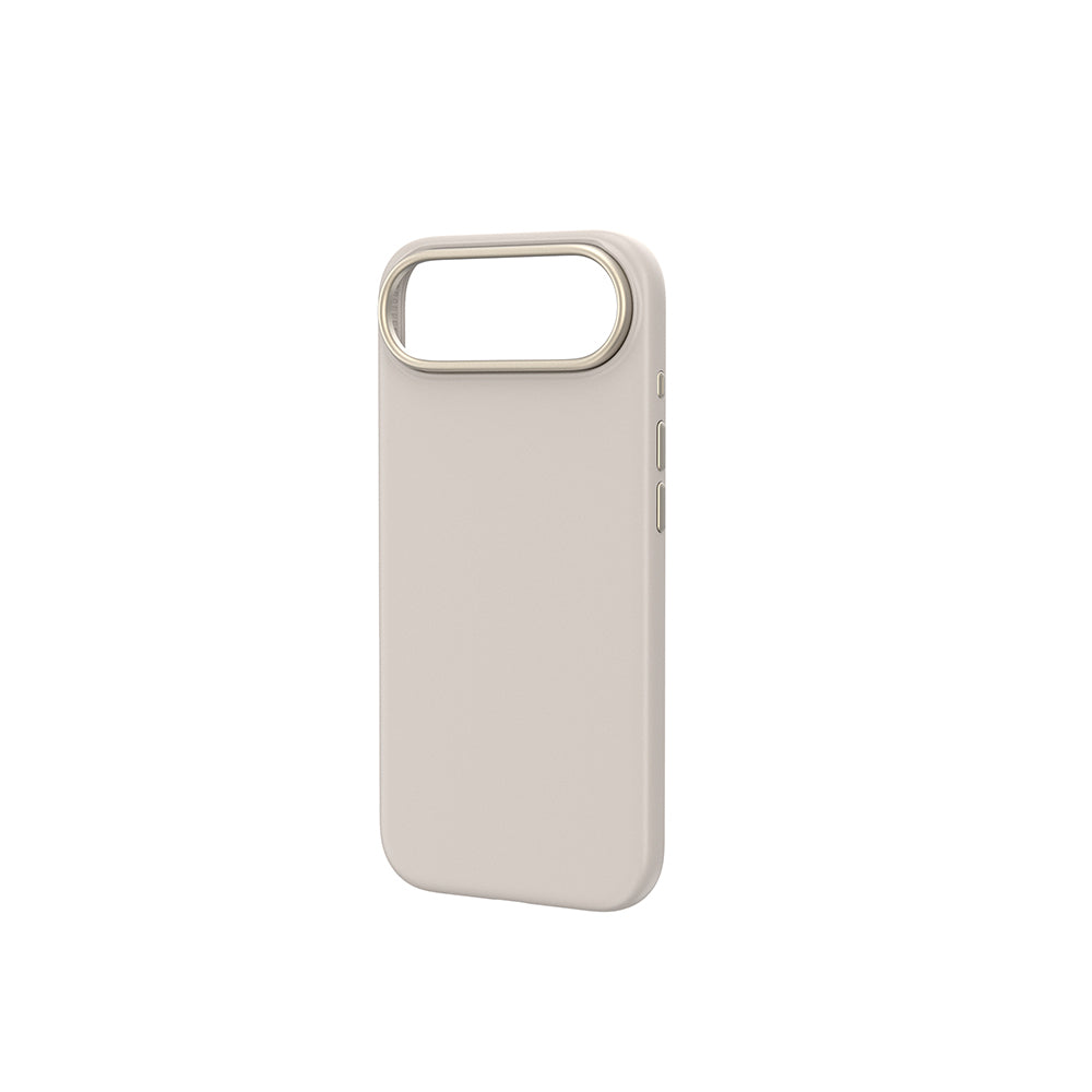 Apple iPhone 17 Air Kılıf M-safe Şarj Özellikli Wiwu FGG-013 Skin Touch Serisi Kapak Bej