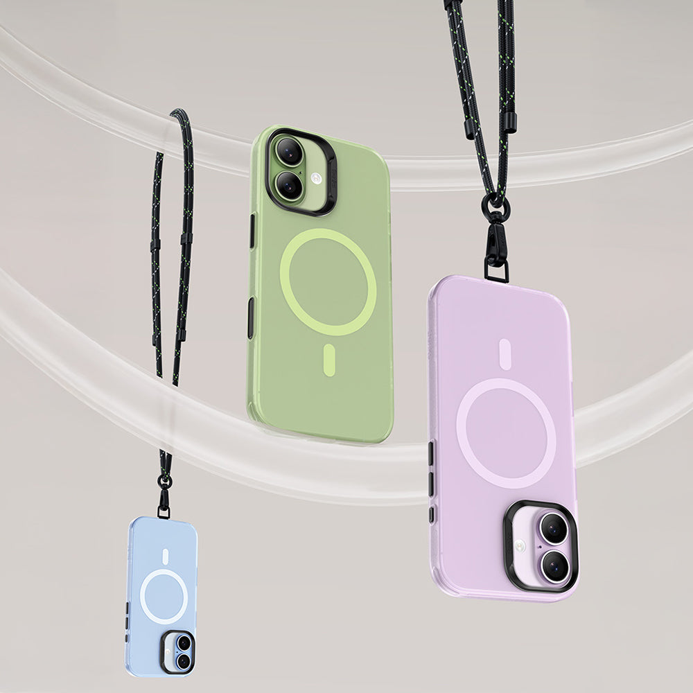 Apple iPhone 17 Kılıf M-safe Şarj Özellikli Benks Lucid Armor Kapak Açık Yeşil