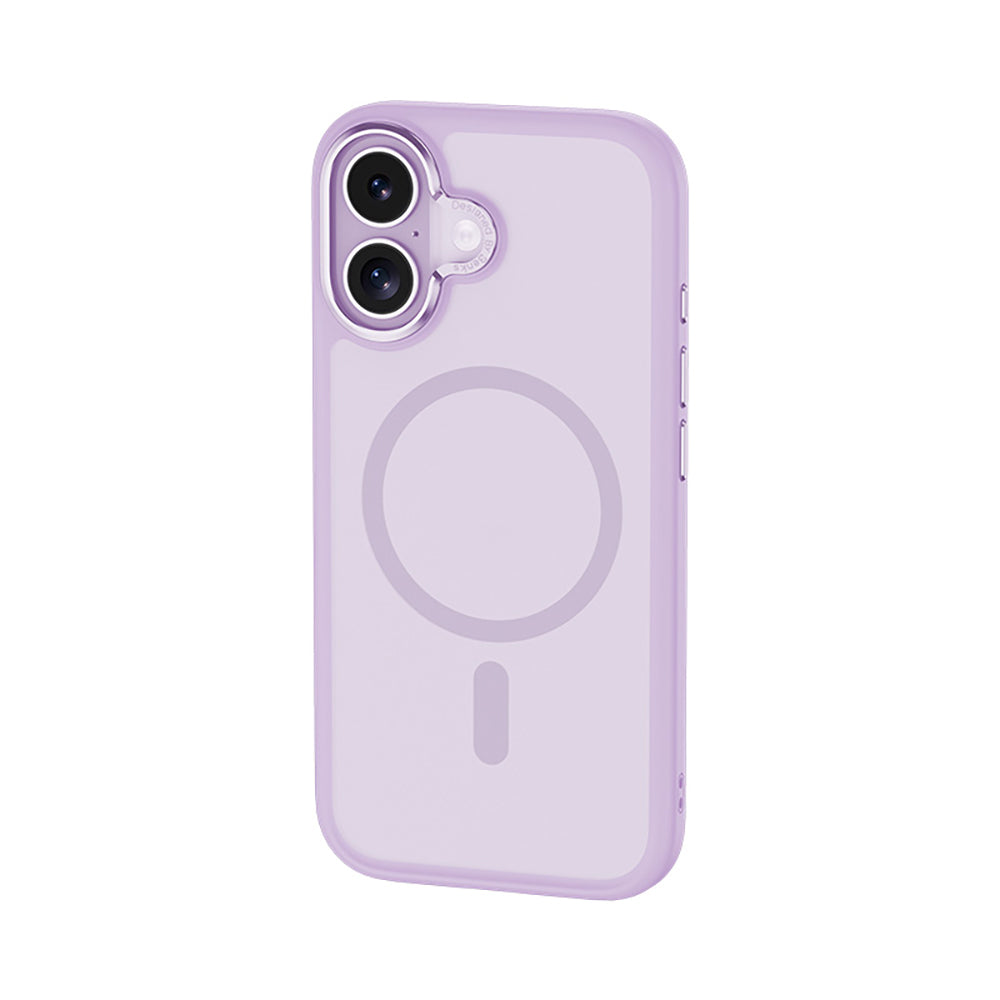 Apple iPhone 17 Kılıf M-safe Şarj Özellikli Benks Mist Protective Kapak Açık Mor
