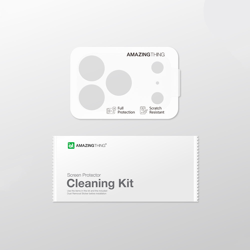 (17 Serisi)Apple iPhone Amazingthing Parmak İzi Bırakmayan Kamera Lens Çerçeve Koruyucu