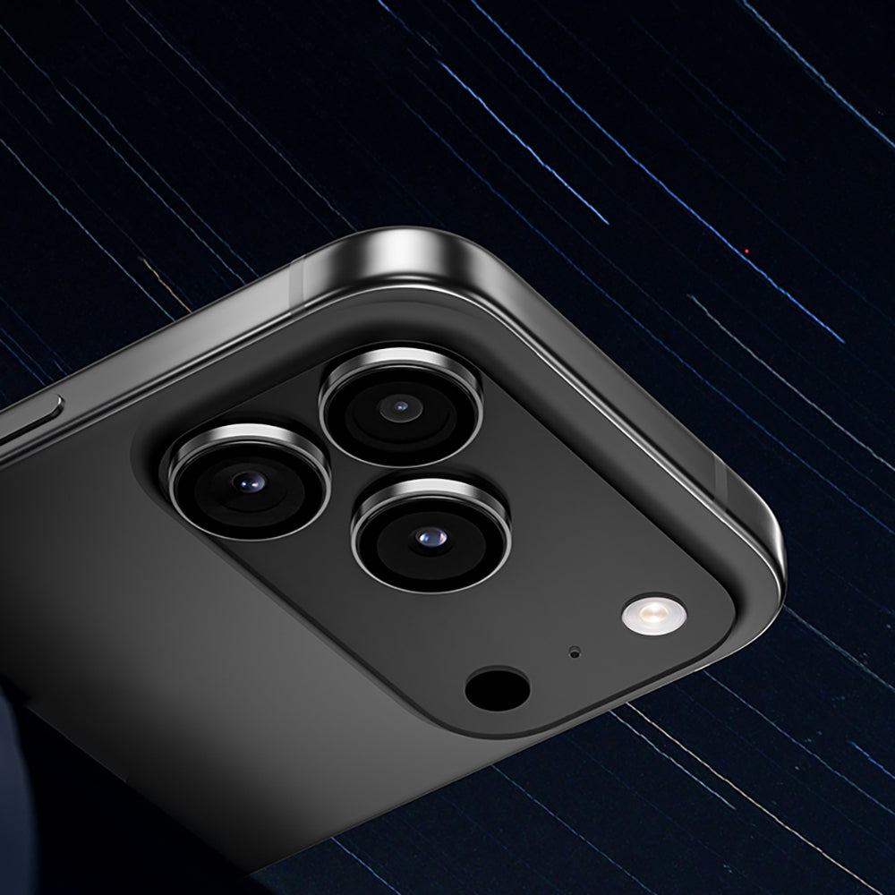 Apple iPhone 17 Pro Benks DR Safir Kamera Lens Koruyucu Turuncu