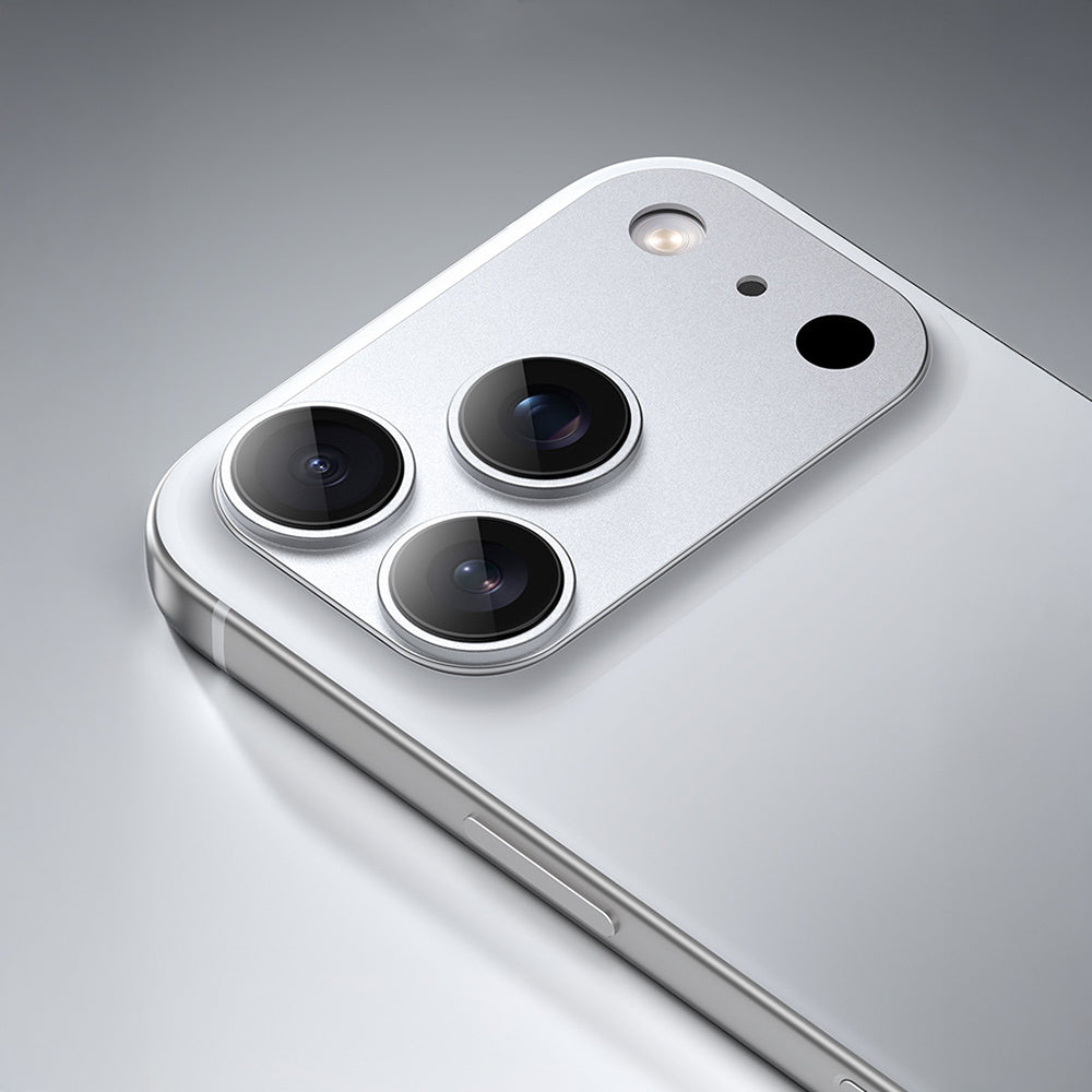 Apple iPhone 17 Pro Benks Glass Warrior Anti Reflective Metal Kamera Lens Koruyucu Turuncu