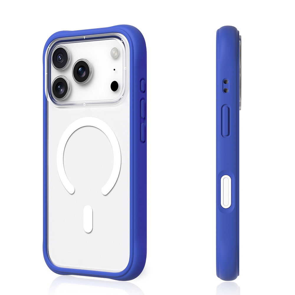 Apple iPhone 17 Pro Kılıf M-safe Şarj Özellikli Airbagli Youngkit Dynamic 2 Serisi Kapak Mavi