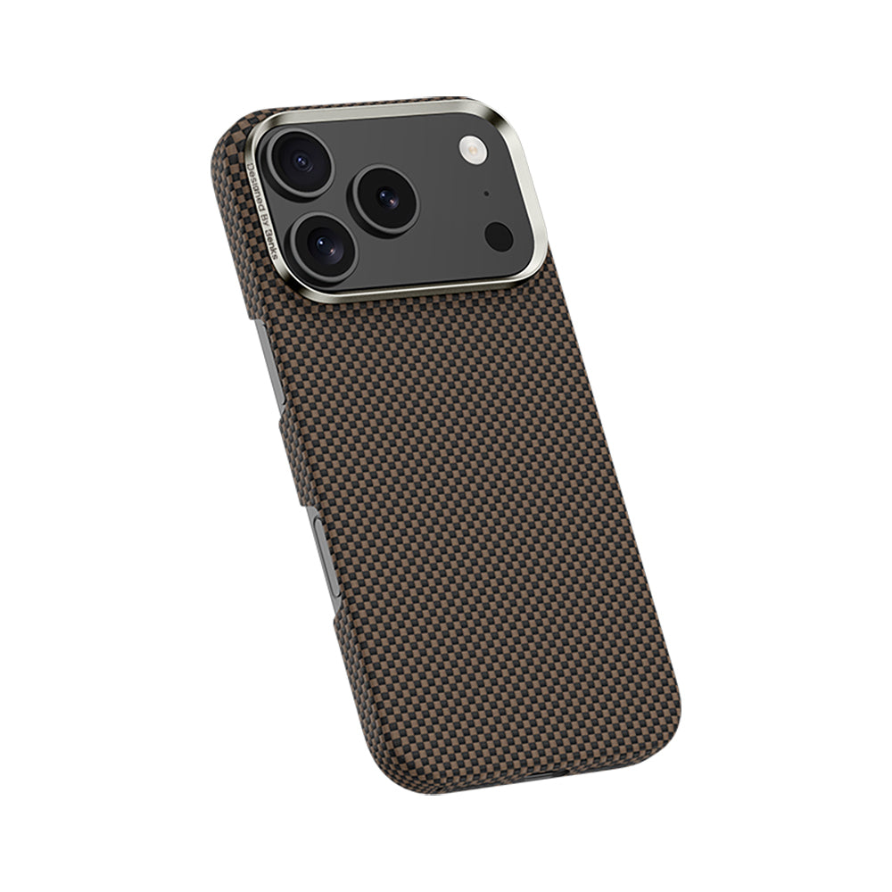 Apple iPhone 17 Pro Kılıf M-safe Şarj Özellikli Benks Yeni Seri ArmorTint ArmorAir Kevlar Kapak Gold