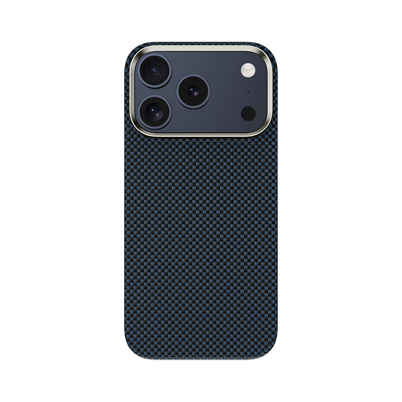 Apple iPhone 17 Pro Kılıf M-safe Şarj Özellikli Benks Yeni Seri ArmorTint ArmorAir Kevlar Kapak Mavi