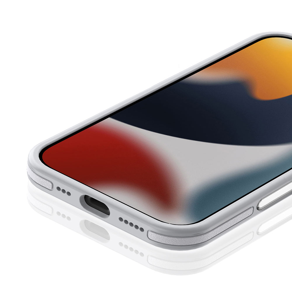 Apple iPhone 17 Pro Kılıf M-safe Şarj Özellikli Mat Görünümlü Wlons Vevo Kapak Gri