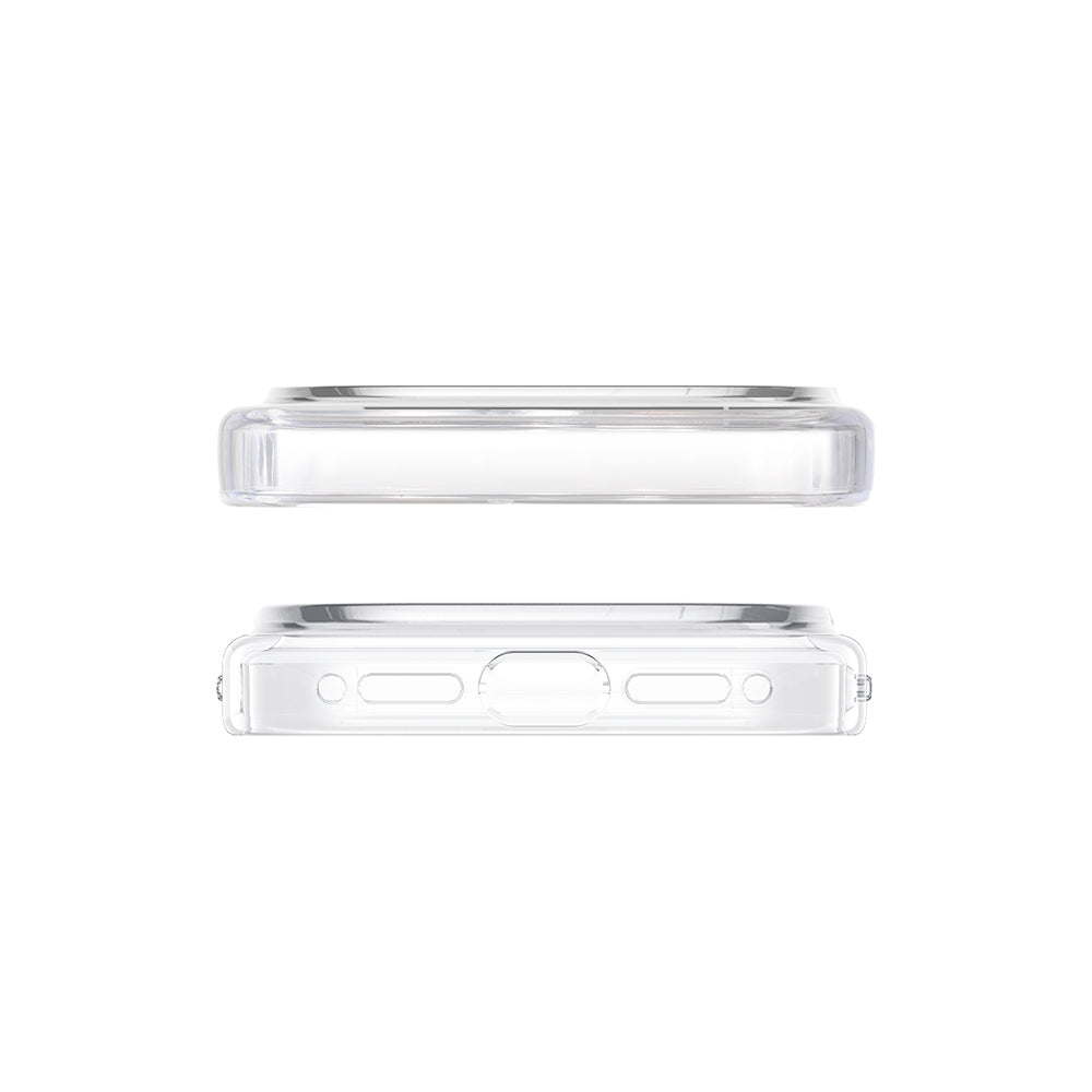 Apple iPhone 17 Pro Kılıf M-safe Şarj Özellikli Simli Standlı Pynana Dancing Circle Trendy Serisi Kapak Mor