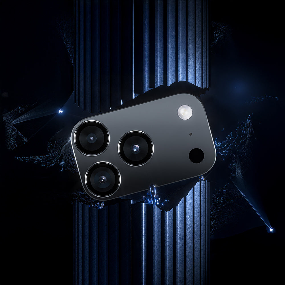 Apple iPhone 17 Pro Max Benks DR Safir Kamera Lens Koruyucu Turuncu