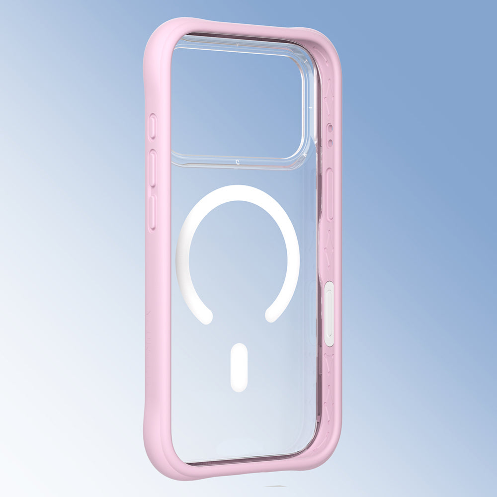Apple iPhone 17 Pro Max Kılıf M-safe Şarj Özellikli Airbagli Youngkit Dynamic 2 Serisi Kapak Pembe