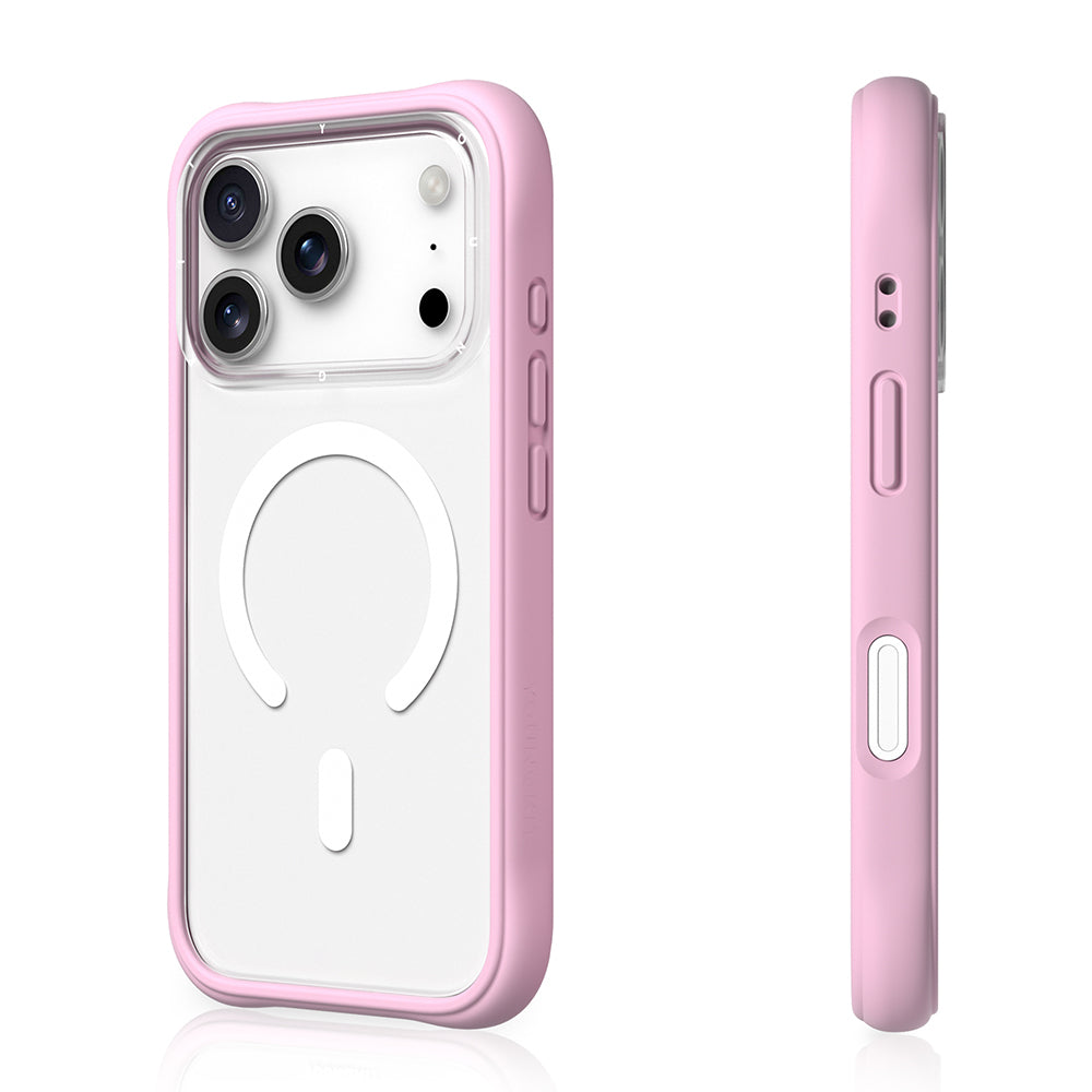 Apple iPhone 17 Pro Max Kılıf M-safe Şarj Özellikli Airbagli Youngkit Dynamic 2 Serisi Kapak Pembe