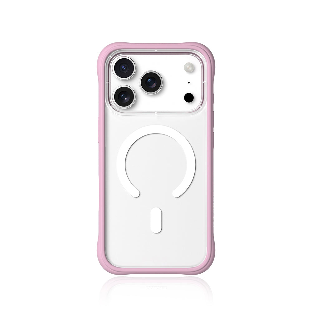 Apple iPhone 17 Pro Max Kılıf M-safe Şarj Özellikli Airbagli Youngkit Dynamic 2 Serisi Kapak Pembe