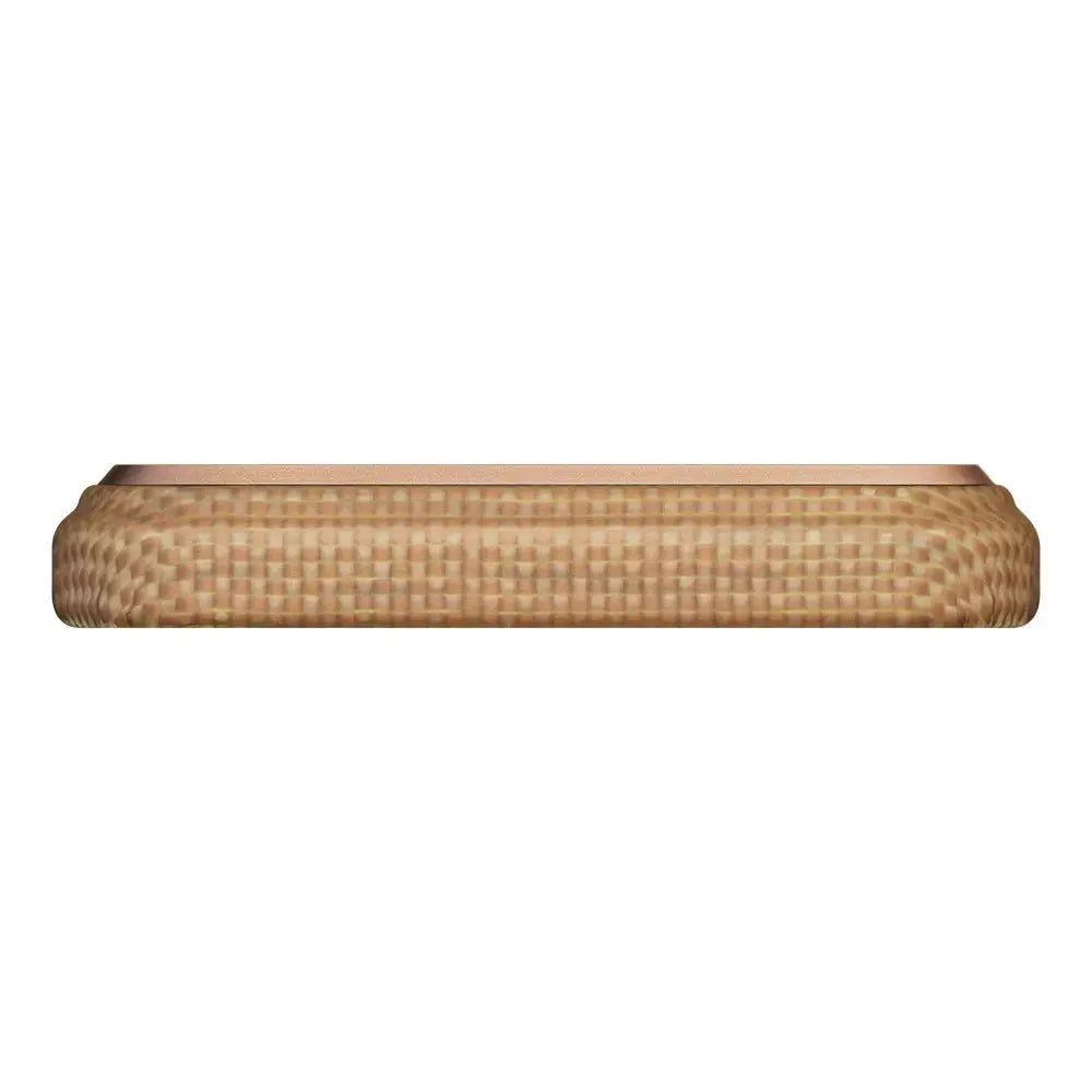 Apple iPhone 17 Pro Max Kılıf M-safe Şarj Özellikli Aramid Fiber Pitaka Glints of Gold Ultra Slim Serisi Gold Kapak
