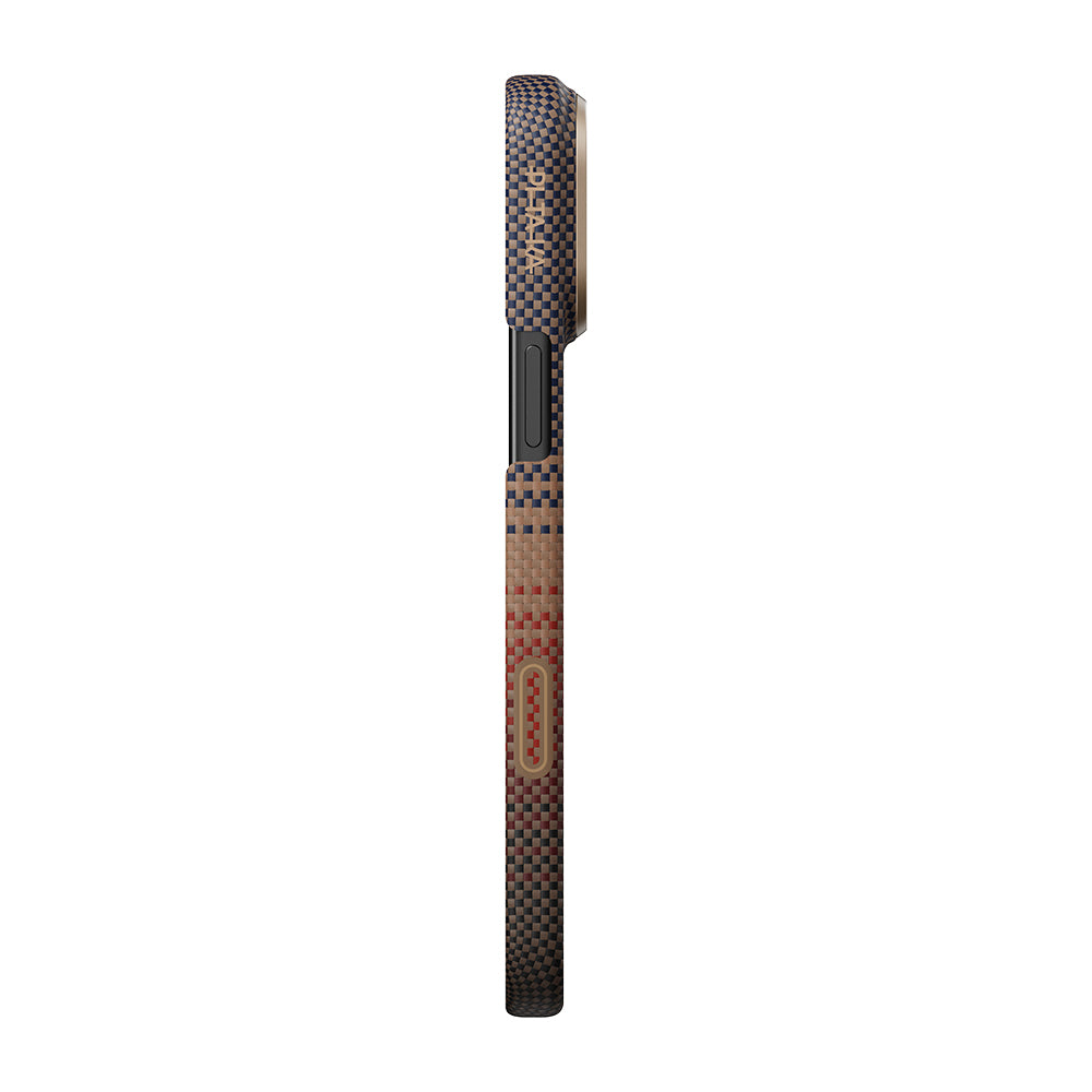 iPhone 17 Pro Max Pitaka aramid kılıf ultra ince yandan görünüm