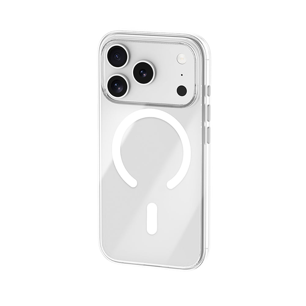 Apple iPhone 17 Pro Max Kılıf M-safe Şarj Özellikli Benks Crystal Serisi Şeffaf Kapak Şeffaf