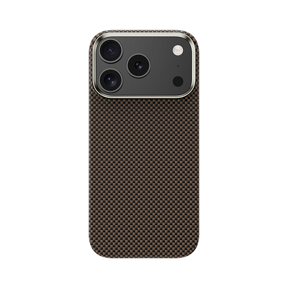 Apple iPhone 17 Pro Max Kılıf M-safe Şarj Özellikli Benks Yeni Seri ArmorTint ArmorAir Kevlar Kapak Gold