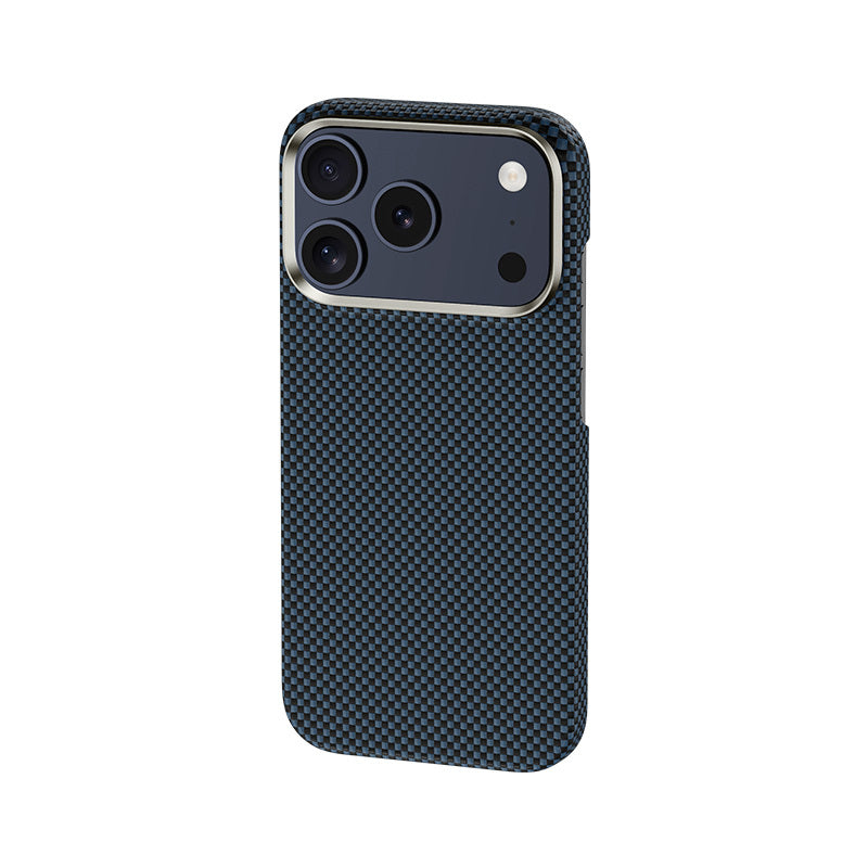 Apple iPhone 17 Pro Max Kılıf M-safe Şarj Özellikli Benks Yeni Seri ArmorTint ArmorAir Kevlar Kapak Mavi