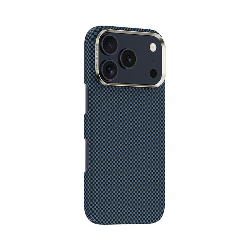 Apple iPhone 17 Pro Max Kılıf M-safe Şarj Özellikli Benks Yeni Seri ArmorTint ArmorAir Kevlar Kapak Mavi