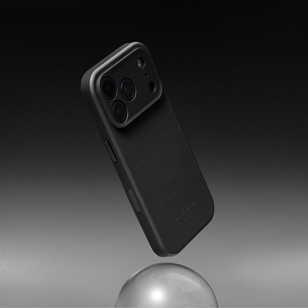 Apple iPhone 17 Pro Max Kılıf M-safe Şarj Özellikli Deri Dokulu Native Union 2025 Active Serisi Kapak Turuncu