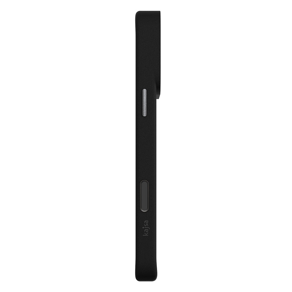 Apple iPhone 17 Pro Max Kılıf M-safe Şarj Özellikli O-Ring Kajsa Carbon Fiber Serisi Kapak Siyah
