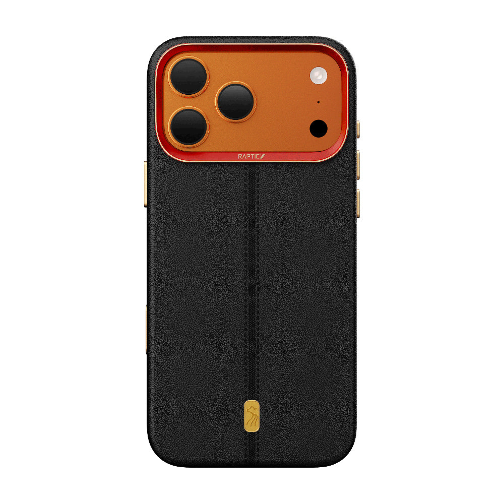 Apple iPhone 17 Pro Max Kılıf M-Safe Şarj Özellikli Raptic Urban Nano Serisi Kapak Siyah