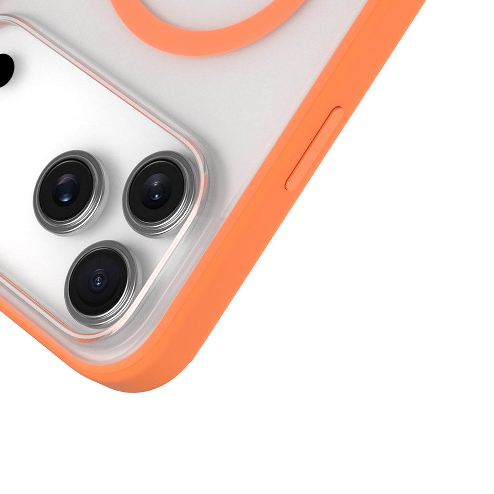 Apple iPhone 17 Pro Max Kılıf M-safe Şarj Özellikli Youngkit Clear Serisi Kapak Şeffaf