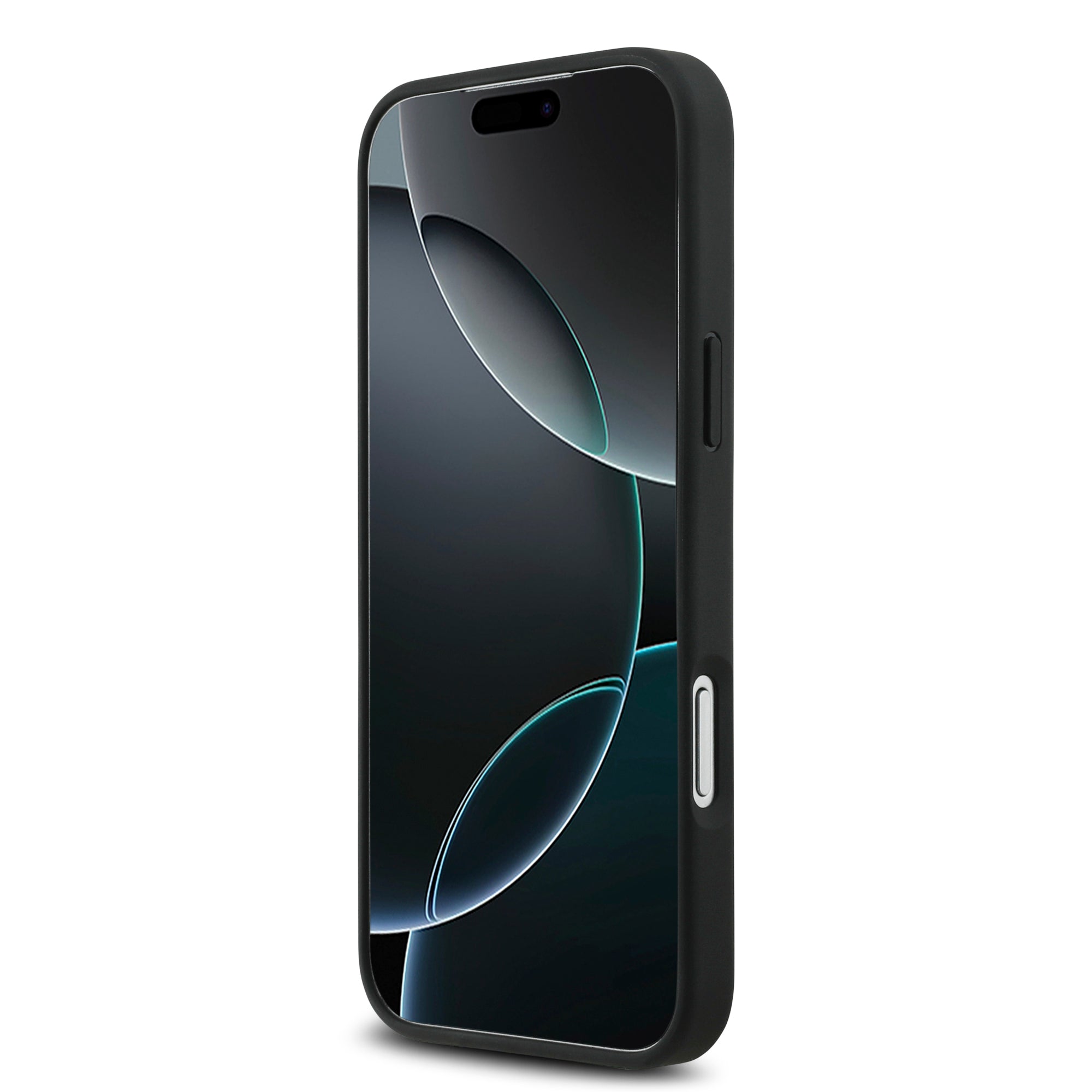 Apple iPhone 17 Pro Max Kılıf Mercedes Benz Orjinal Lisanslı M-safe Şarj Özellikli Şeritli Yıldız Desenli Metal Logolu Deri Kapak Siyah