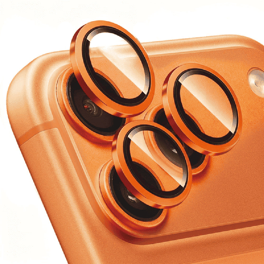 (17 Serisi)Apple iPhone Mohseven Safir Anti Reflective Kamera Lens Koruyucu