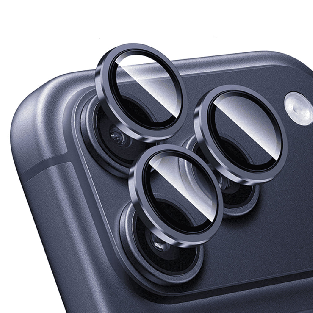 (17 Serisi)Apple iPhone Mohseven Safir Anti Reflective Kamera Lens Koruyucu