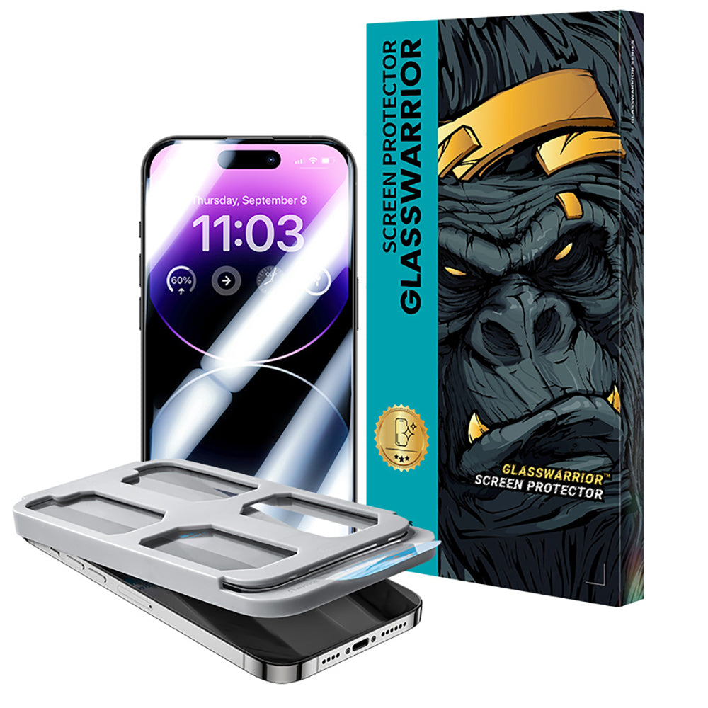 Apple iPhone 17E Benks Glass Warrior Cam Ekran Koruyucu Siyah