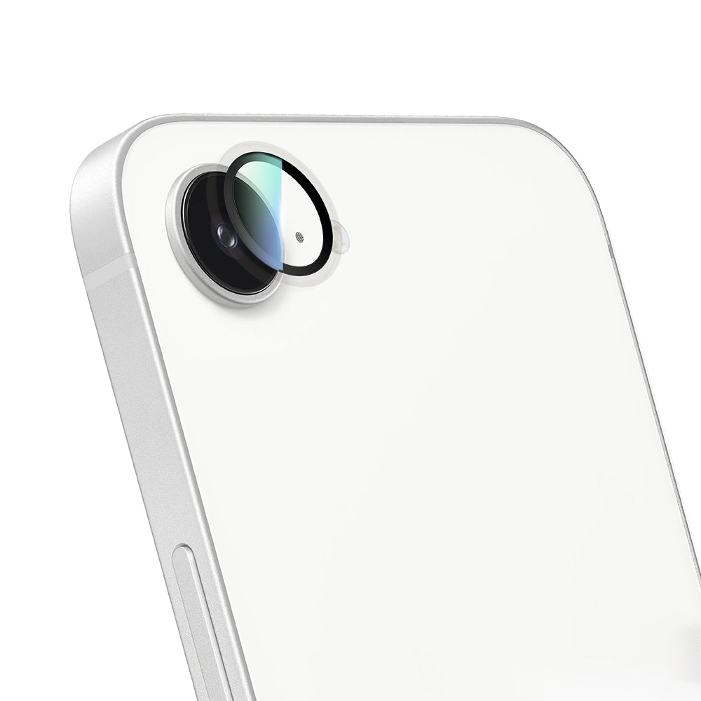 Apple iPhone 17E CaseWorld Alloy Serisi Oleofobik Anti Reflective Kamera Lens Koruyucu Şeffaf