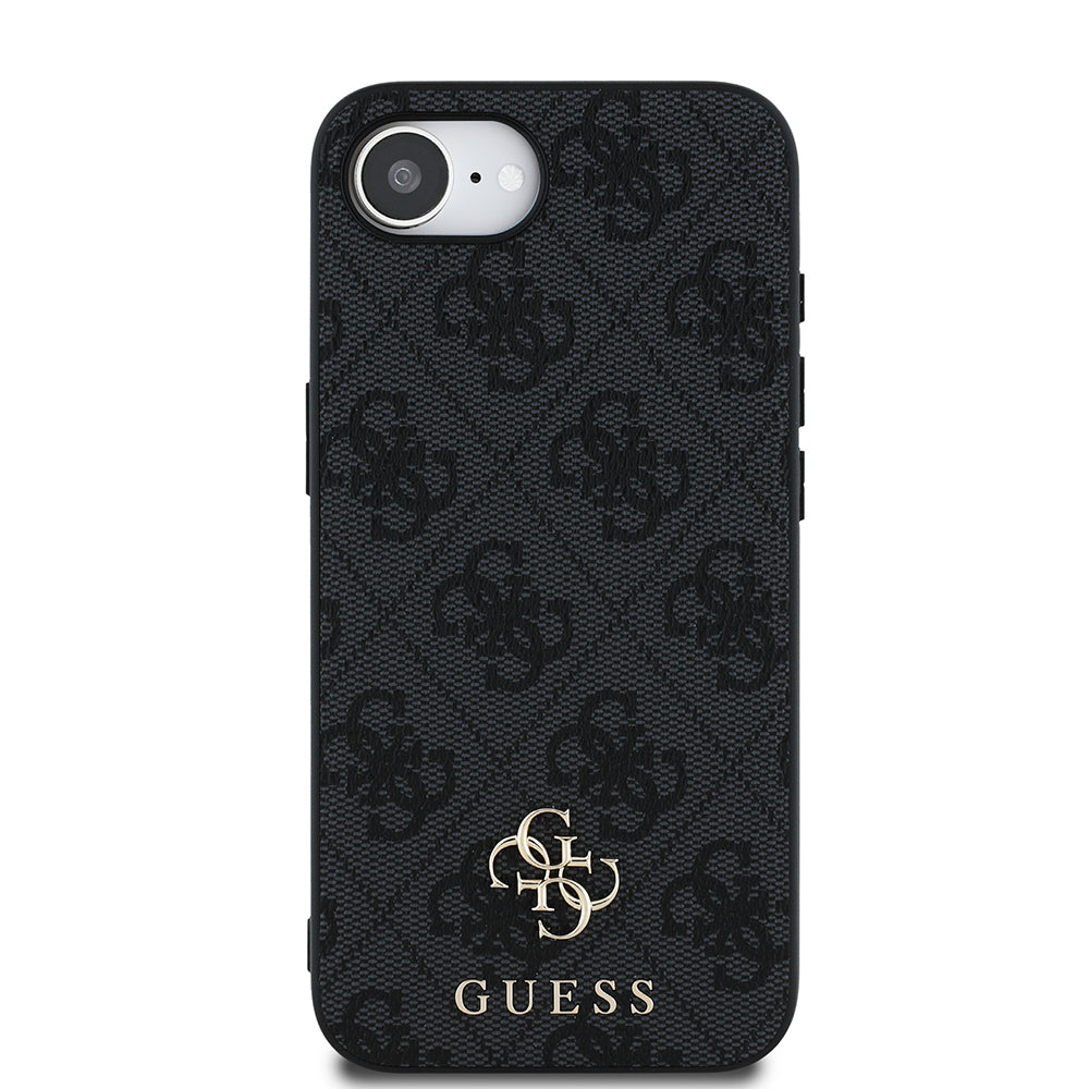 Apple iPhone 17E Kılıf Guess Orjinal Lisanslı M-safe Şarj Özellikli Small 4G Classic Kapak Pembe